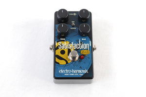 Used Electro-Harmonix EHX Satisfaction Plus + Fuzz Guitar Effects Pedal