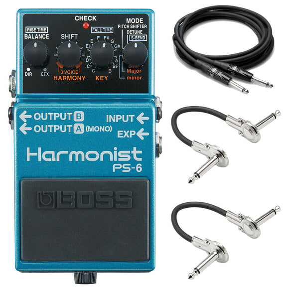 New Boss PS-6 Harmonist Pitch Shifter Guitar Effects Pedal